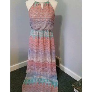 Lily Rose Multicolor Maxi Dress